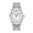 Silver, variant on Caravelle Designed By Bulova Men's Stainless Steel Expansion Bracelet Easy Reader Watch 40mm 44B117