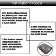 thumbnail image 5 of Overhead Consoles Fits For KIA Sorento, Overhead Dome Light Console Storage, Reading Light Lamp, OEM: 92850-3E500-Beige, 5 of 6