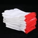 thumbnail image 5 of Guantes de trabajo de algodón, guantes de seguridad de trabajo ligeros de punto, guantes de trabajo de seguridad elásticos rojos 10 pares 20--22 cm, 5 of 5