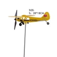 thumbnail image 2 of Indicador de dirección del viento anticorrosión de la veleta meteorológica del avión 3D para exteriores (S) Likrtyny Libre de BPA, 2 of 4