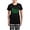 With Checker Pant, variant on CafePress - World's Tallest Leprechaun Women's Dark Pajamas - Women's Short Sleeve Print T-Shirt and Pants Dark Cotton Pajama Set