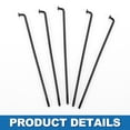 thumbnail image 4 of Unique Bargains Bike Bicycle Spokes 14G 125MM Mountain Bike Spokes steel Black 36Pcs, 4 of 8