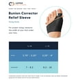thumbnail image 6 of COPPER COMPRESS - Compression Sleeve Bunion Small Medium 1EA ( Pack of 6), 6 of 7