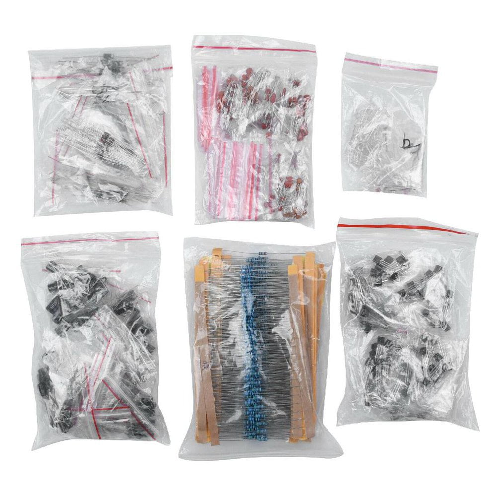 Electrolytic Electronic Component Capacitor Transistor DIY Kit Set New