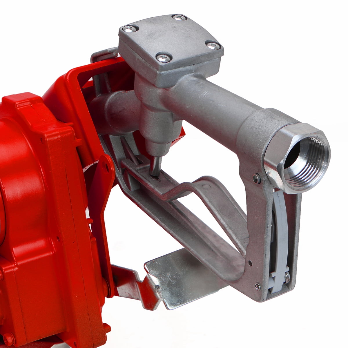 XtremepowerUS 12V DC Portable Liquid Transfer Pump Kit, 20 GPM w/ Hose, Nozzle & Battery Cables for Outdoor & Equipment Use