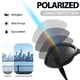 thumbnail image 3 of Gafas de sol Joopin Black Cateye Acetate polarizadas para mujer, 3 of 7