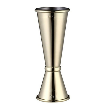 

Stainless Steel Cocktail Scale Cup Kitchen Double Head Measuring Cup Bartending Measuring Cup Bar Accessories