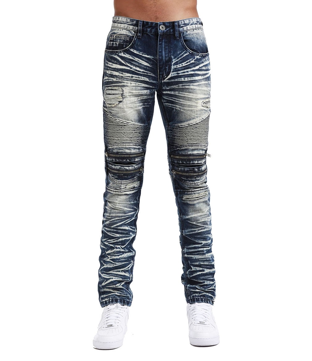 smoke rise biker jeans