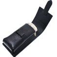 thumbnail image 2 of Genuine Leather Shaving Brush Protective/Travel Case, 2 of 4