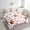 Nut Brown, variant on Kawaii Fox Bed in a Bag 7-Piece Girly Floral Twin Comforter Set for Child, Blue Pink Flower Bedding Comforter Sets Rainbow Polka Dots Reversible Bedding Set, Woodland Animal Bed Sheets Set