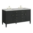 thumbnail image 7 of James Martin Vanities 485-V60D-WLT-3EJP Myrrin 60" Double Basin Wood Vanity Set -, 7 of 7