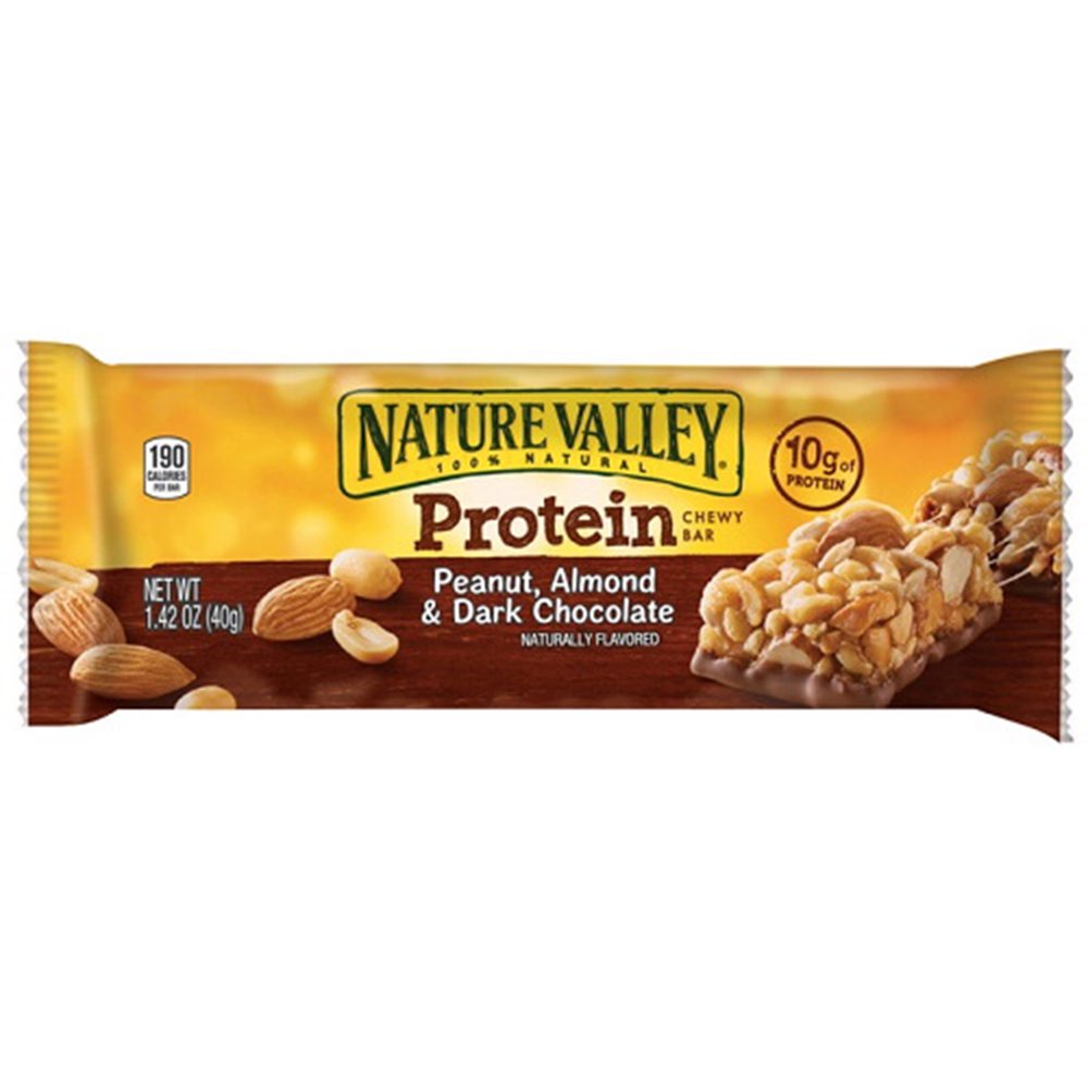NATURE VALLEY PROTIEN BAR PEANUT BUTTER DARK CHOCOLATE 1.42 oz Each