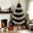 thumbnail image 4 of Christmas Tree Skirt, Polyester Holiday Decoration, Festive Home Accent, Pink Tree Collar, 4 of 8
