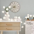 thumbnail image 3 of LED White Rose Flower Fairy String Lights with Battery Box Decorative Ambient Lamp for Wedding Party, 3 of 8