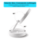 thumbnail image 5 of Espejo De Maquillaje Luz Led Doble Cara Ajustable Plegable Color del marco Blanco, 5 of 5