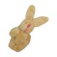 thumbnail image 2 of Matsuzay Mini conejo conjunto Adorable conejito de peluche exquisito colgante muñeca regalos Kits de decoración para fiestas Marrón claro 4.5 cm, 2 of 6