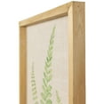 thumbnail image 6 of Northlight Framed Fern Leaf Print on Burlap Wall Art - 16" - Beige, 6 of 7
