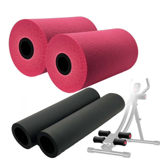 2 Pcs Rouleaux de Coussinets en Mousse pour Extension de Jambe pour Banc de Poids Tables d'Inversion Coussinets en Mousse pour Entraînement Physique Course Yoga