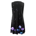 thumbnail image 4 of Tiqkatyck Spring Dresses for Women 2024, Summer Dresses for Women Beach Floral Tshirt Sundress Casual Pockets Boho Tank , Summer Dresses for Women 2024 Purple, 4 of 5