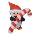 thumbnail image 4 of Pingüino inflable navideño GOOSH con bastón de 150 cm, 4 of 14