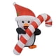 thumbnail image 4 of Pingüino inflable navideño GOOSH con bastón de 150 cm, 4 of 14