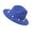 Blue, variant on Baseball Cap Christmas Ladies Fashion Fedora Panama With Handmade Pearls Winter Hats For Women