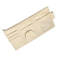 thumbnail image 3 of Organizador de visera , guardar y ordenar, bolsa de almacenamiento de parasol automático, bolsillo de almacenamiento para tarjeta, teléfono Beige shamjiam Organizador de visera, 3 of 6