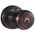 thumbnail image 2 of Morning Industry RKK-01OB Verrouillage du Bouton de Porte Sans Clé avec Entrée Électronique à Télécommande RF, Bronze Frotté à l'Huile, 2 of 3