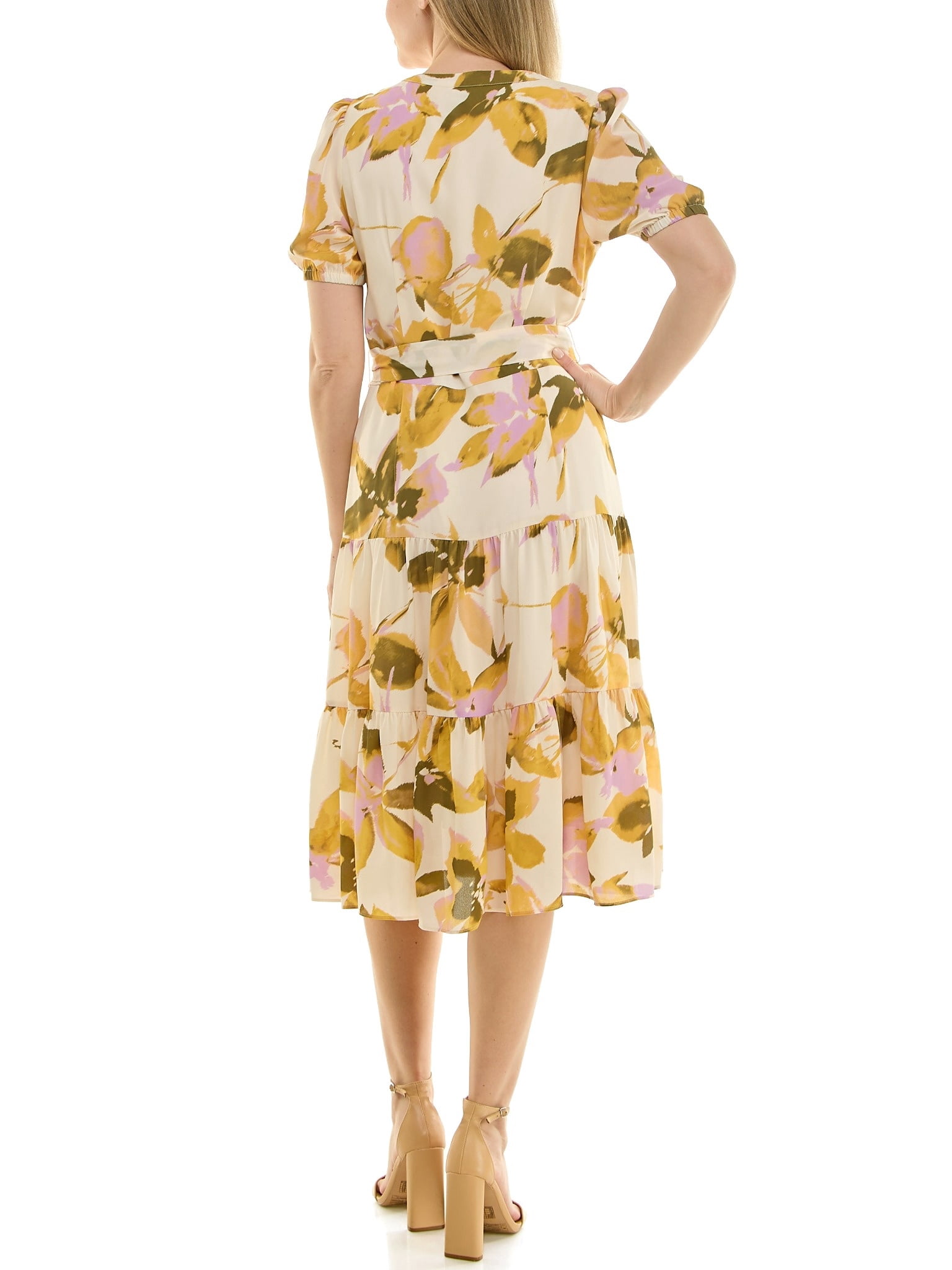 Nanette Nanette Lepore Womens Tie Waist Shirtdress
