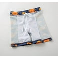 thumbnail image 2 of Styles I Love Kid Boys Hello Ocean & Crab Short Sleeve Rash Guard Set and Hat 3pcs White Swimsuit Beach Bathing Suit (4T), 2 of 7