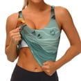 thumbnail image 3 of Balery Paper Fox Crow Fantasy Sujetadores deportivos con espalda cruzada para mujer, acolchados, sin costuras, de alto impacto, ideales para yoga, gimnasio, entrenamiento y fitness.-Large, 3 of 8