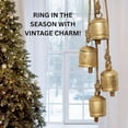 thumbnail image 6 of Rustic   Cowbells Garland - Farmhouse Christmas Bell Decor with Jute Rope -   Bells for Holiday, Porch, Wall & Outdoor Decoration, 6 of 6
