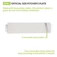 thumbnail image 3 of Champion Sports 030574 Official Size End Spike Pitcher Plate, 3 of 5