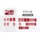 thumbnail image 4 of Uñas postizas Qarigey Tipo 2 F741 Jelly Rubber Sin olor irritante, 4 of 6