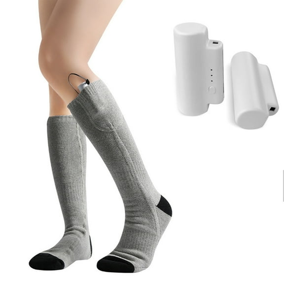 Full Soles Heating Electric Socks Heated Socks 3.7V 4000mAh Rechargeable Electric Heated Socks for Men and Women