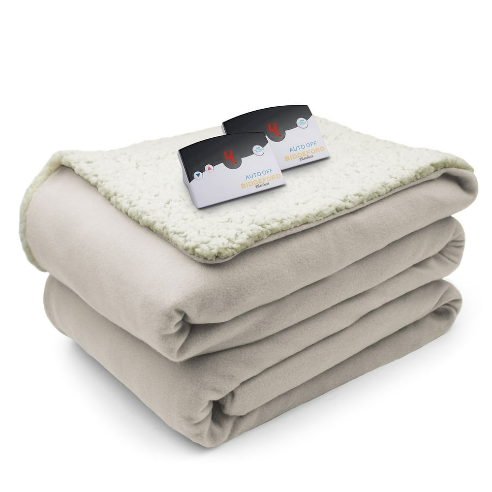 Biddeford Comfort Knit Electric Heated Blanket