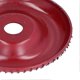 thumbnail image 4 of Disque abrasif pour sculpture, meulage, façonnage, meuleuse d'angle, accessoires de polissage, 100 mm, rouge vin, 4 of 4
