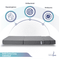 thumbnail image 3 of Sofá Cama Plegable - Individual - Gris MEMORY FOAM HOME SOFA CAMA COZY, 3 of 10