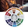 thumbnail image 3 of AVEKI Color Wheel Color Mix Guide, Chart Tattoo Pigment Mix Color Guide for Permanent Eyebrow Lip Tattoo, Hardboard Tattoo Accessory B0514, 3 of 8