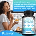 thumbnail image 5 of Balincer Digestive Enzymes with Prebiotics & Probiotics, 700mg, 120 Veggie Capsules, Gut Health Support, 5 of 6