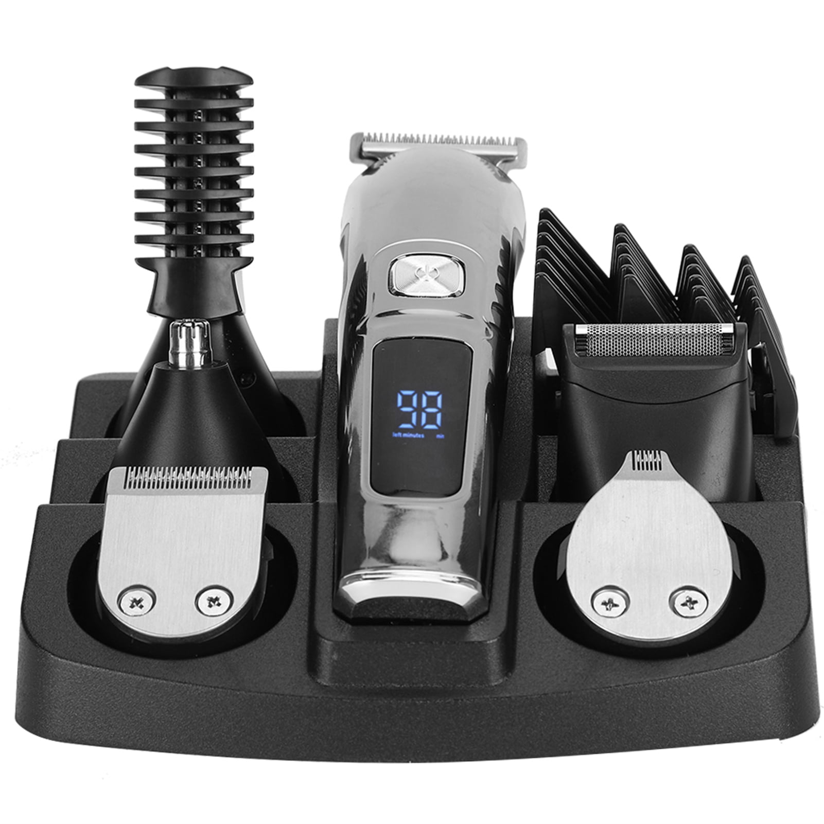 Hair Clippers For Men, Total Body Clipping With 6 Replacement Heads