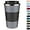 Gray, variant on Insulated Coffee Tumbler 12 oz, Stainless Steel Coffee Mug with Lids, Travel Coffee Mug Leak Proof, Double Wall Vacuum Insulated Reusable Coffee Cup, Keep Drinks Hot and Cold (Gray, 12 Ounces)