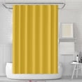 thumbnail image 4 of Lilixerw Solid Color Bathroom And Toilet Partition Curtain Shower Curtain Thickened And Waterproof Available In Six Colors Includes 12 Hooks And 70.87 X 70.87 Inches,Yellow, 4 of 6