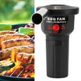thumbnail image 4 of Bgsha Outdoor Camping Electric Blower Portable Barbecue Hair Dryer Fire Starting Tool, 4 of 9