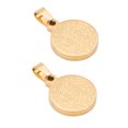 thumbnail image 1 of Colgante de medallas de San Benito, 2 piezas de medallas de San Benito, joyería de San Benito, collar de San Benito, durabilidad probada en el tiempo, 1 of 12