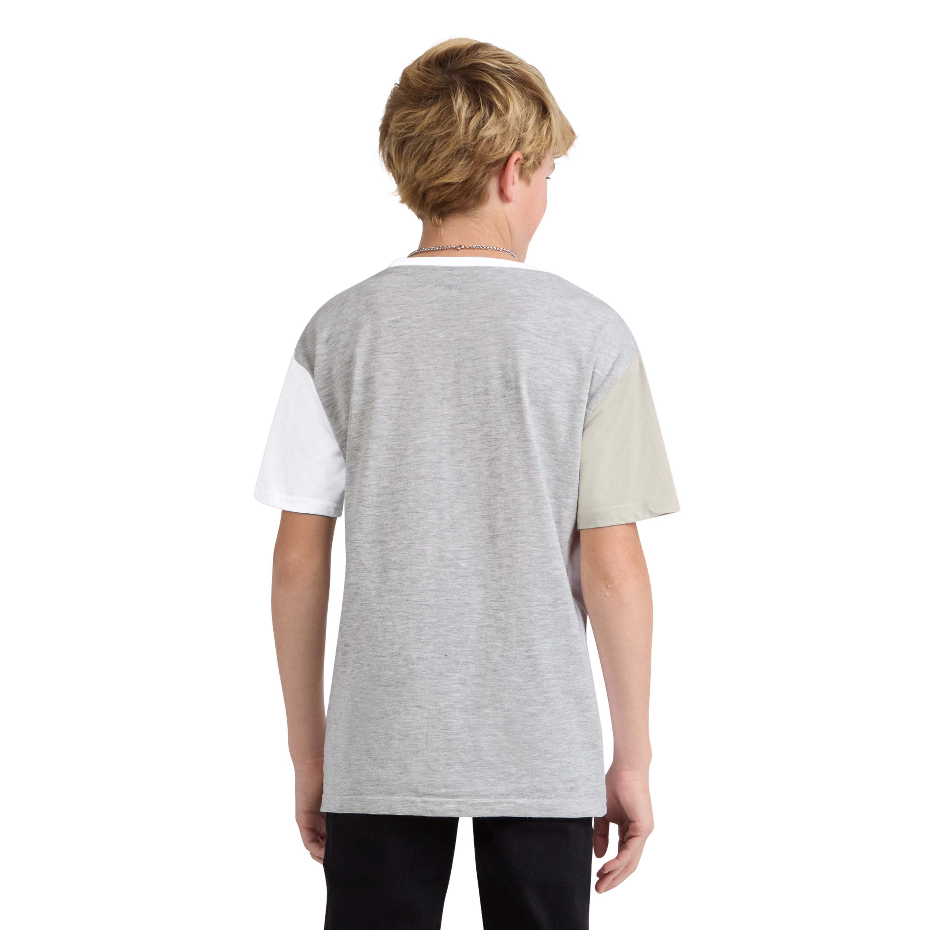 Levi's Boys' Colorblocked Graphic Tee with Short Sleeves, Sizes 8-20