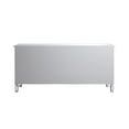 thumbnail image 4 of Elegant Decor Contempo 72" Metal and MDF Mirrored Dresser in Silver, 4 of 12