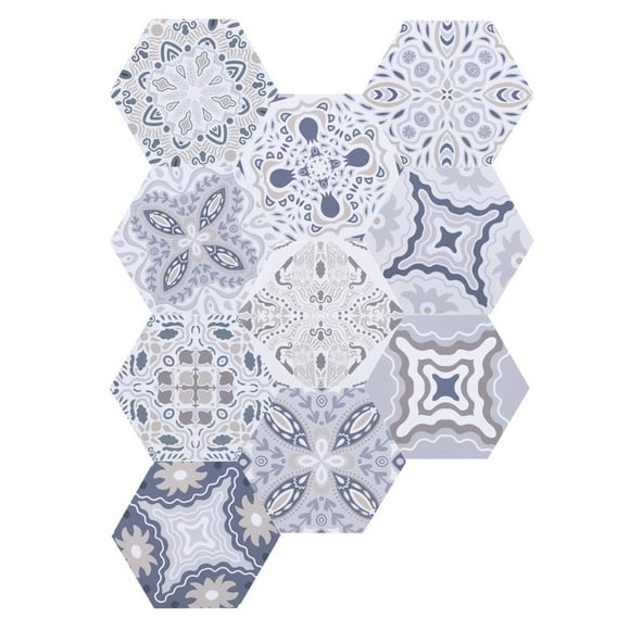 Floor StickersHexagonal Pattern Tile Sticker Tile Stickers Decor Tile Stickers Built for Professionals