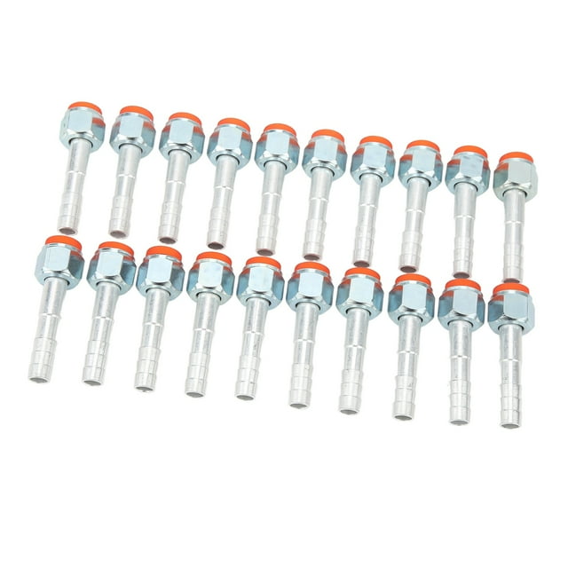 Connecteurs de Tuyau de Réfrigérant, Résistants aux Produits Chimiques Raccord de Tuyau Droit Universel en Aluminium Structure Robuste Haute Résistance pour Voitures pour Camions 5/8 Po,1/2 Po,3/8 Po