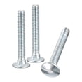 thumbnail image 1 of 1/4-20x20x2" Carriage Bolt, 8pack Round Head Square Neck Screws, Carbon Steel Zinc Plated, Fully Threaded, 1 of 6